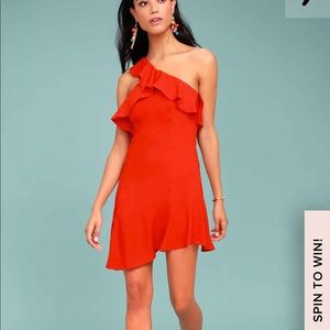 Red Lulu’s Party dress!